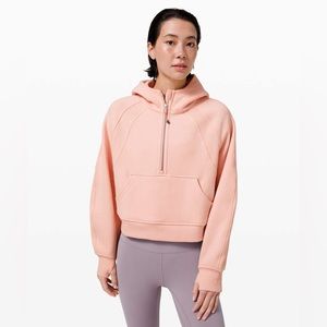 Lululemon Scuba Oversized Scuba Half-Zip Pink Mist Size XS/S